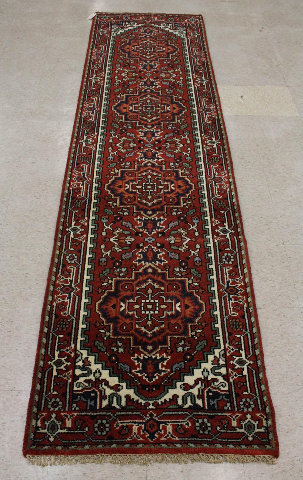 HAND KNOTTED ORIENTAL AREA RUGHAND 341a2c