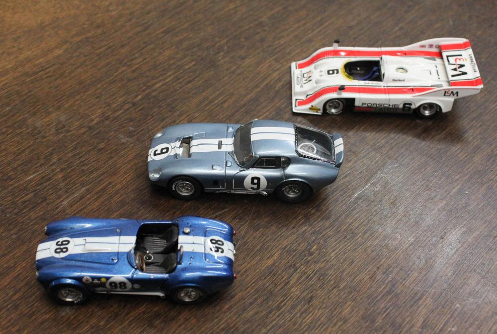 THREE 1:43 SCALE MODEL CARS BY