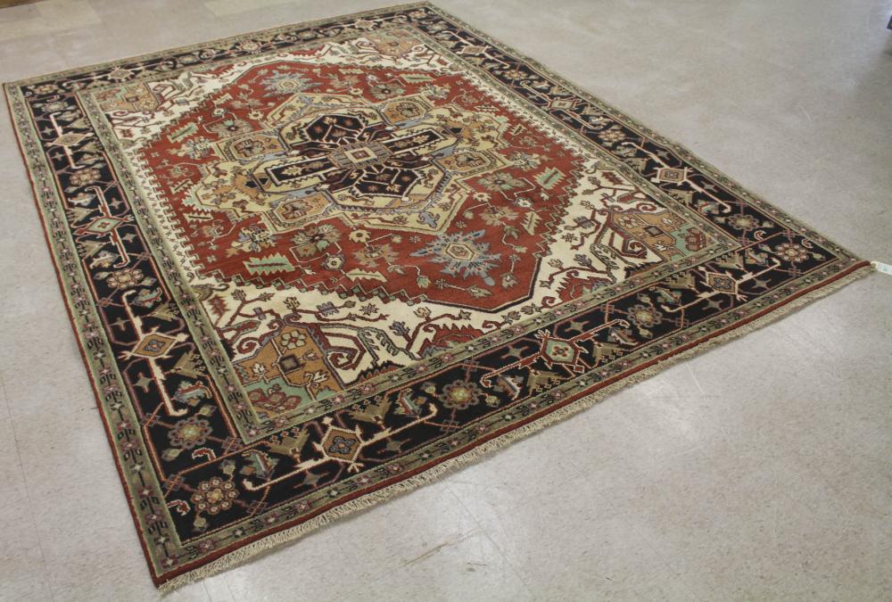 HAND KNOTTED ORIENTAL CARPETHAND 341a6a