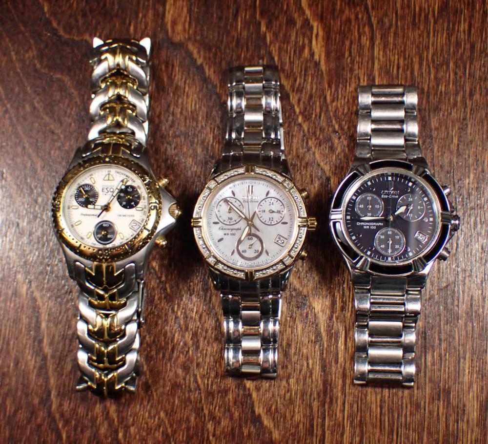 THREE LADIES CHRONOGRAPHSTHREE