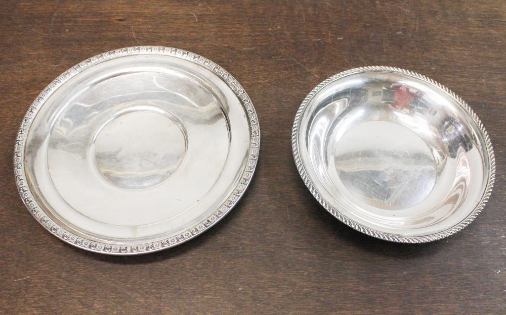 TWO STERLING SILVER TABLEWARE ITEMSTWO 341b1d