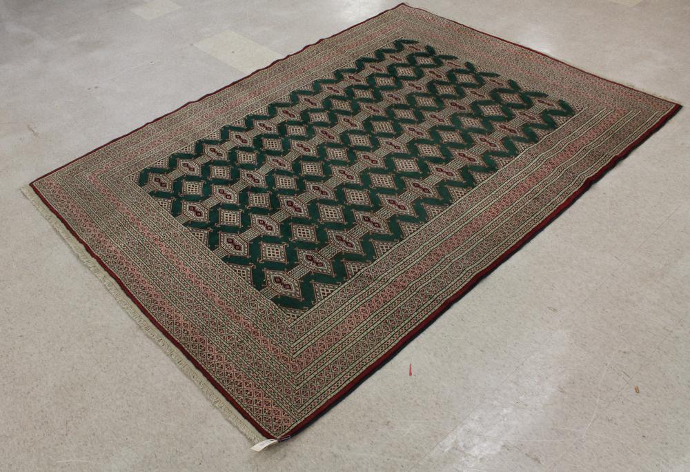 HAND KNOTTED PERSIAN TURKMEN CARPETHAND