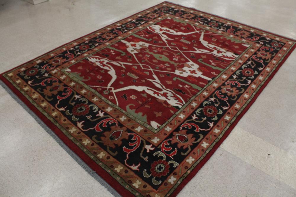 HAND KNOTTED ORIENTAL CARPETHAND 341c46