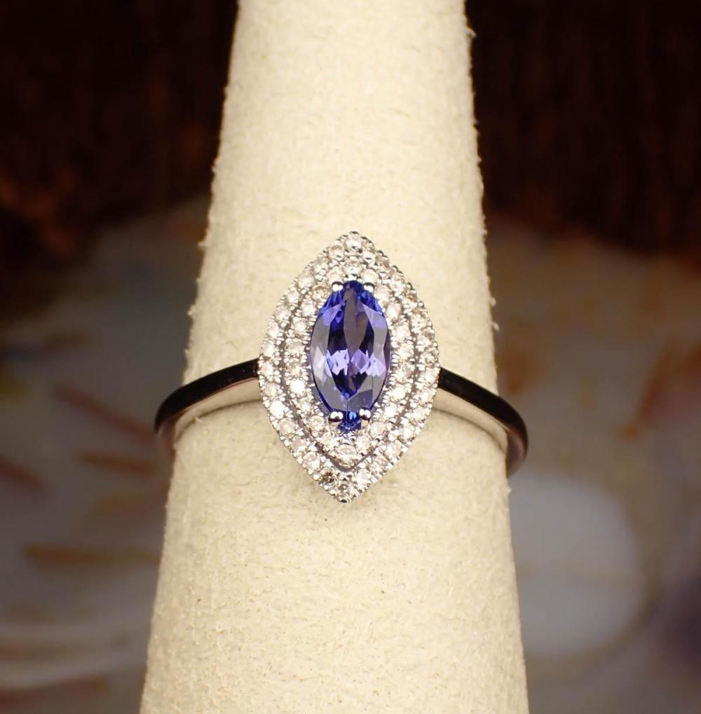 TANZANITE DIAMOND AND FOURTEEN 341c64