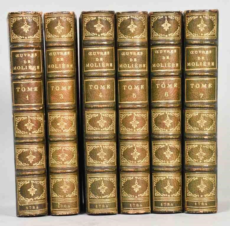 THE WORKS OF MOLIERE 6 VOLUMES  341ca1