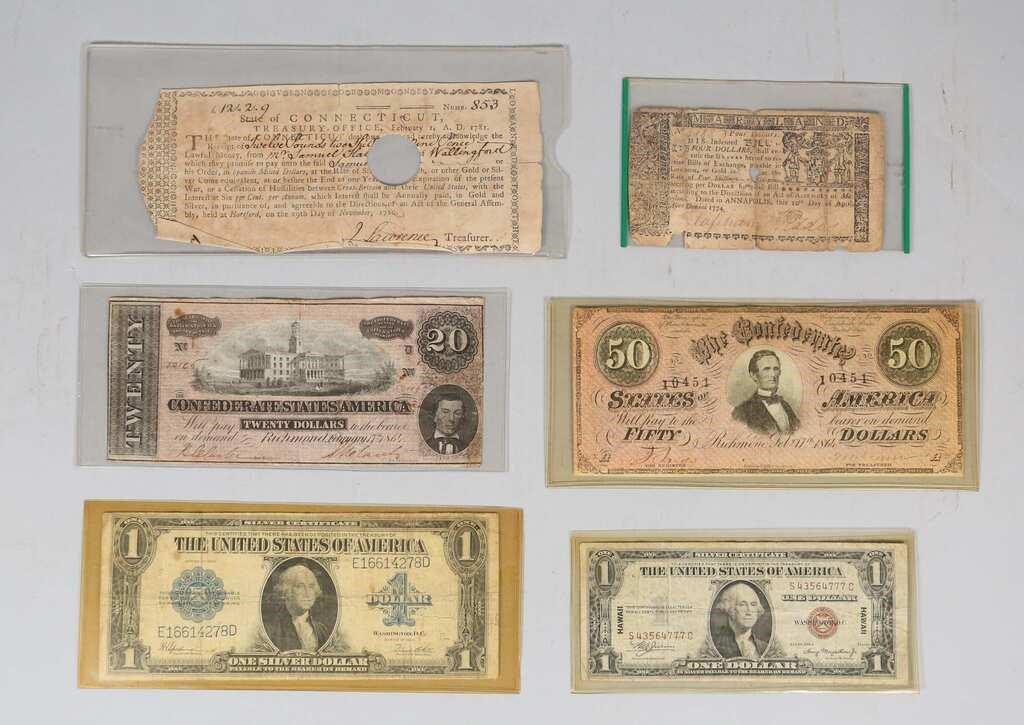 6 CONFEDERATE WWII AND REVOLUTIONARY 341cd1
