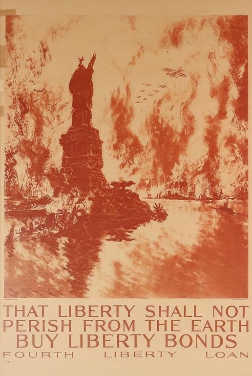 JOSEPH PENNELL POSTER THAT LIBERTY