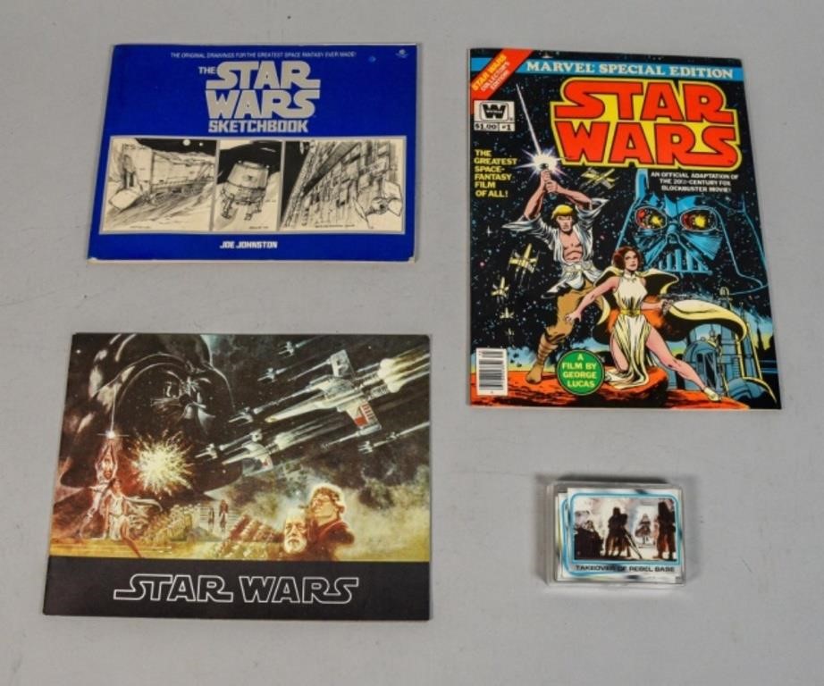 LOT OF STAR WARS COLLECTIBLESLot 341d09