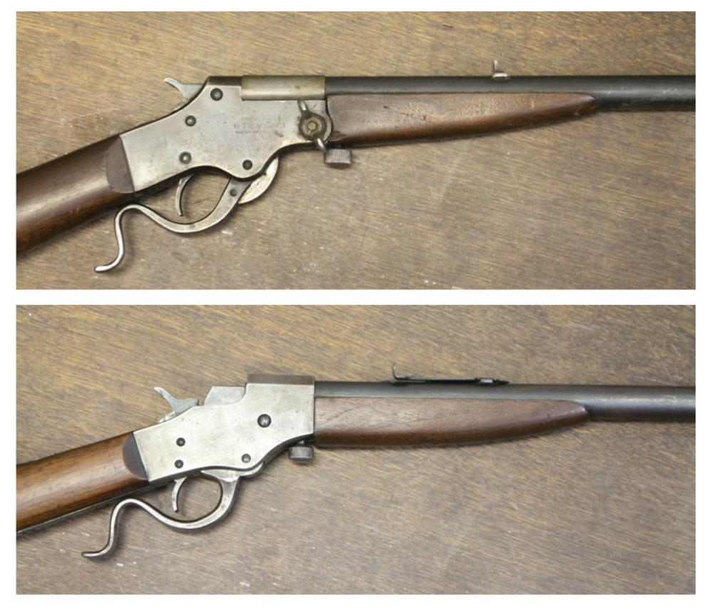 TWO J. STEVENS ARMS CO SINGLE SHOT