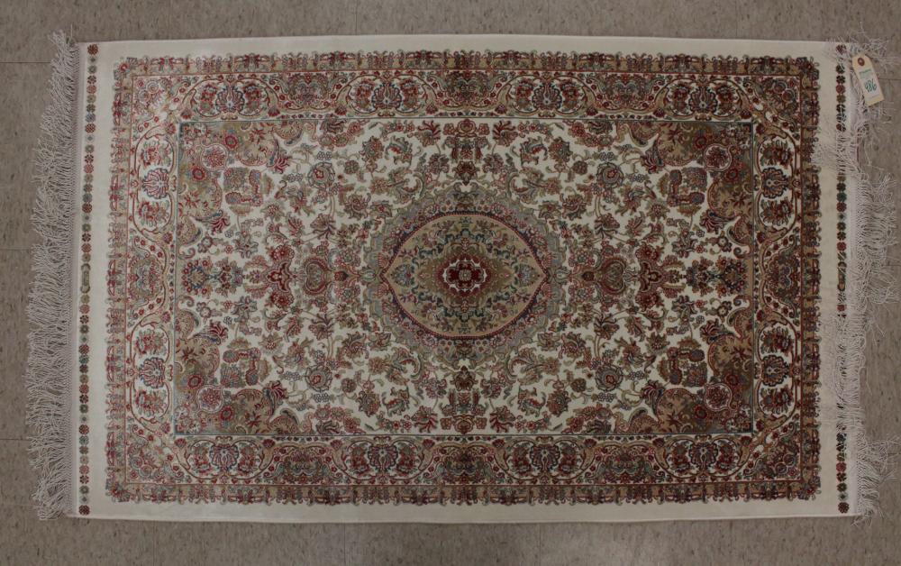 HAND KNOTTED TURKISH BAMBOO SILK  341d6c