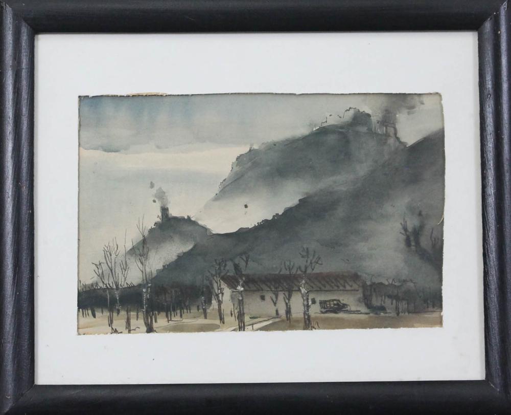 STANLEY MELTZOFF WATERCOLOR ON 341dbe