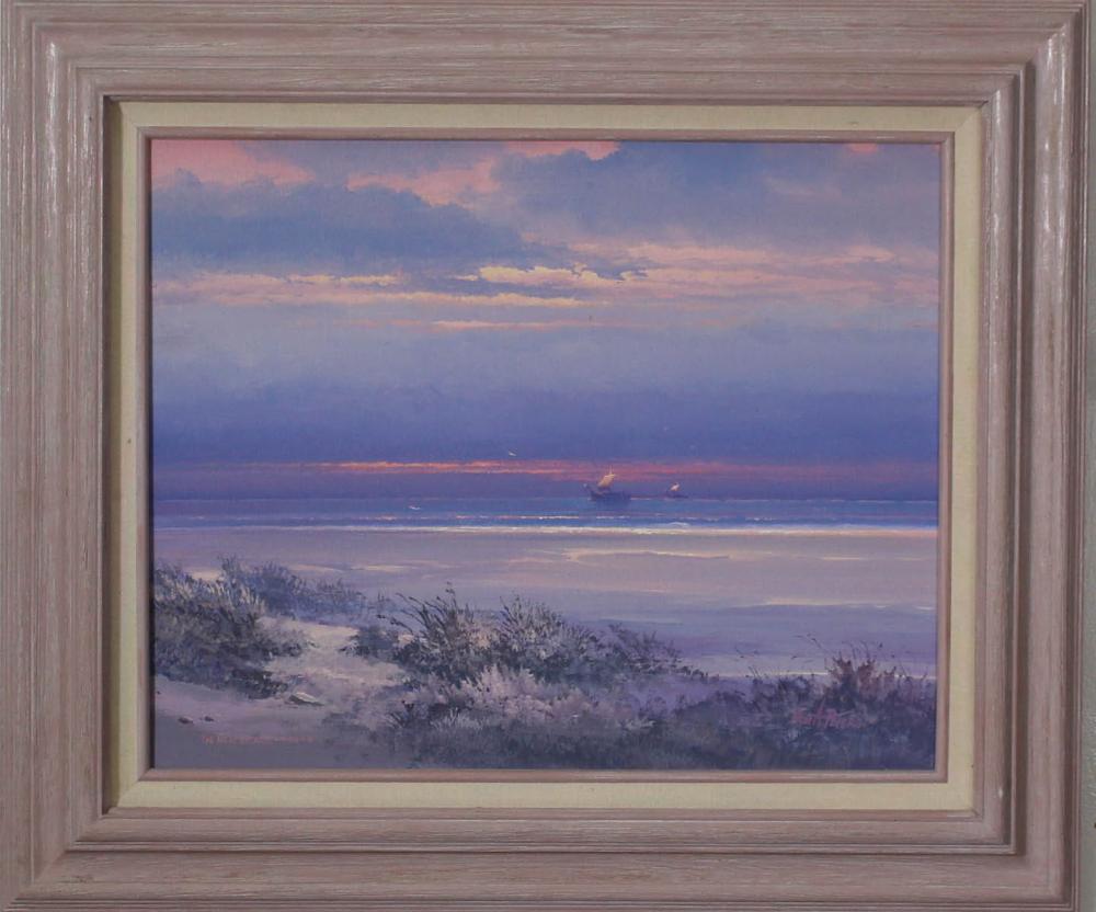 DONALD A. PETERS OIL ON CANVASDONALD