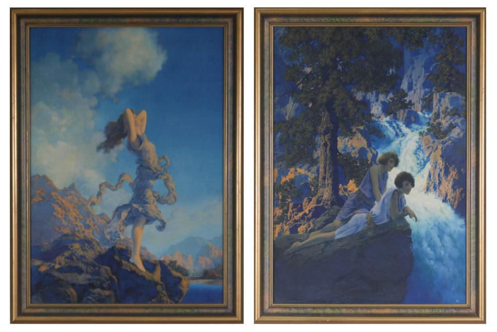 MAXFIELD PARRISH TWO PRINTSMAXFIELD 341e83