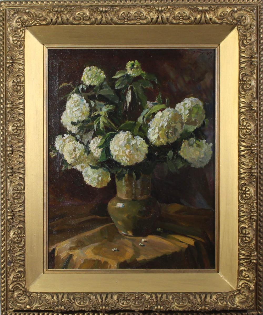 FLORAL STILL LIFE OIL ON CANVASFLORAL 341eb2