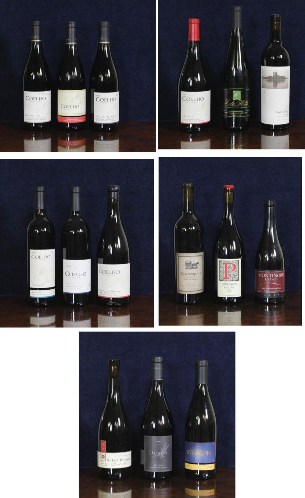 FIFTEEN BOTTLES OF VINTAGE WINEFIFTEEN 341ed6