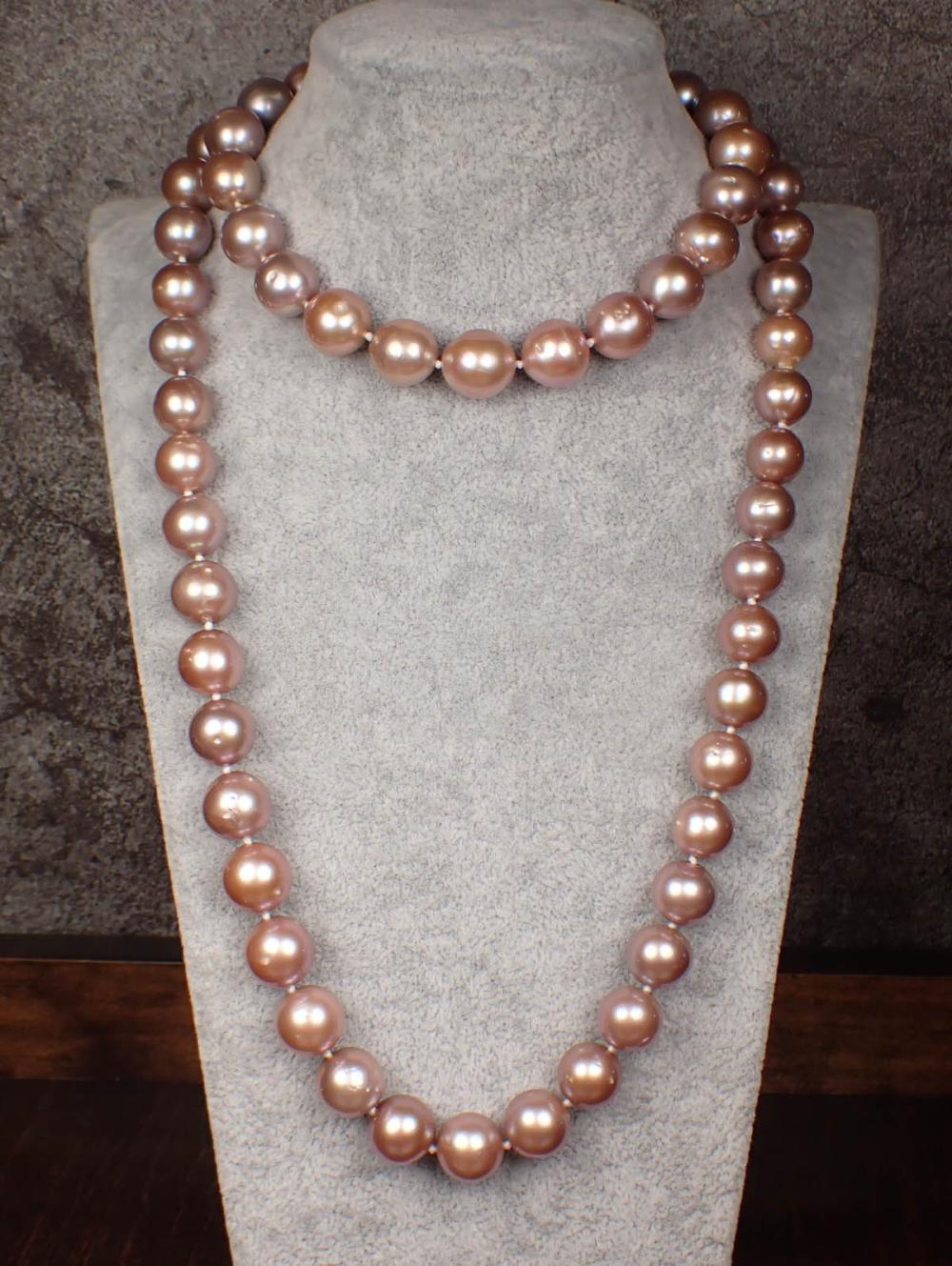 OPERA LENGTH PINK PEARL NECKLACEOPERA 341f38