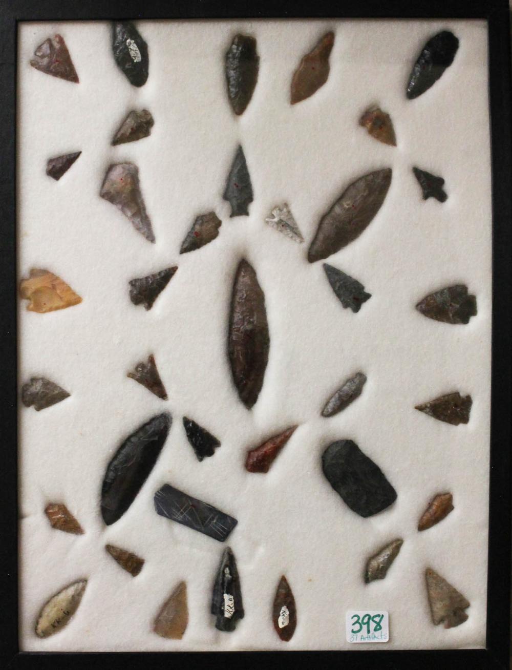 NATIVE AMERICAN POINTS AND ARTIFACTSCOLLECTION