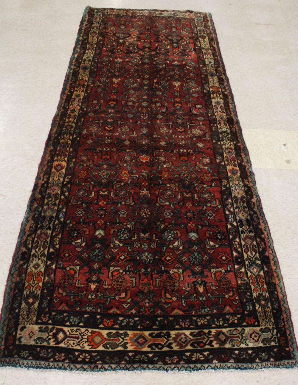 HAND KNOTTED PERSIAN TRIBAL AREA 3420ca