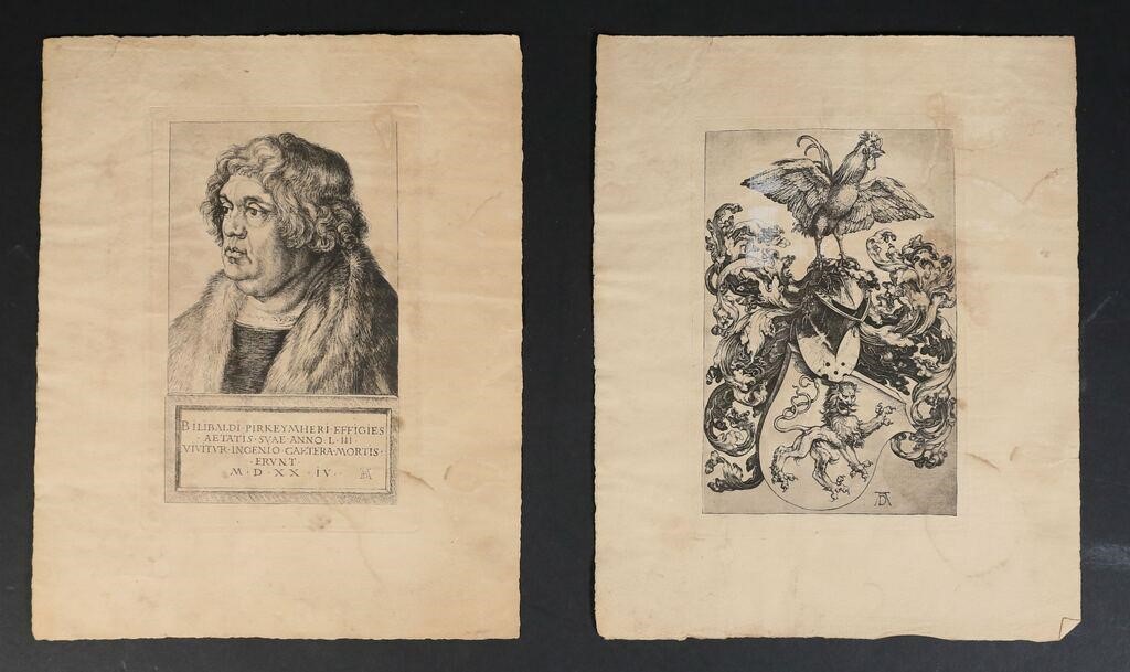 2 ALBRECHT DURER ENGRAVINGS2 Albrecht