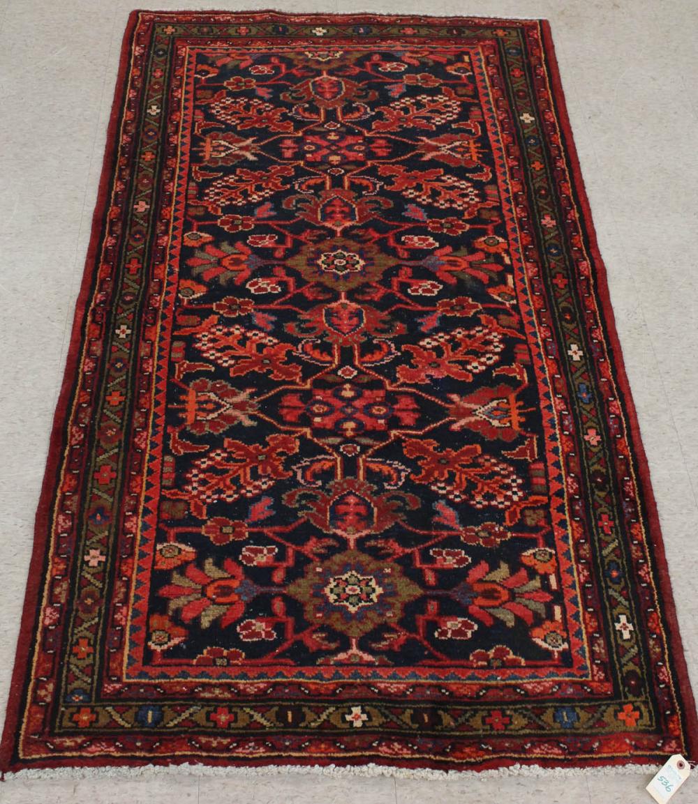 HAND KNOTTED PERSIAN AREA RUGHAND 342101