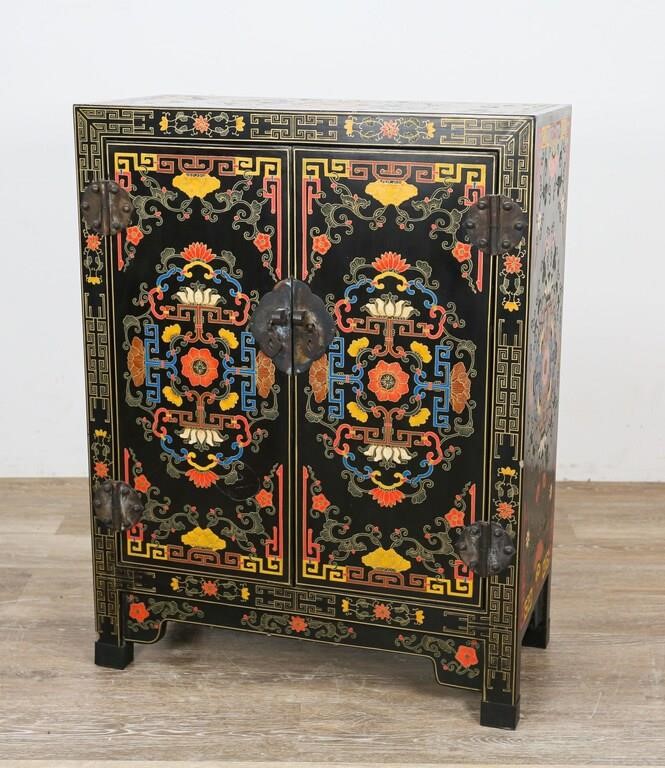 POLYCHROMATIC CHINESE LACQUERED 342173