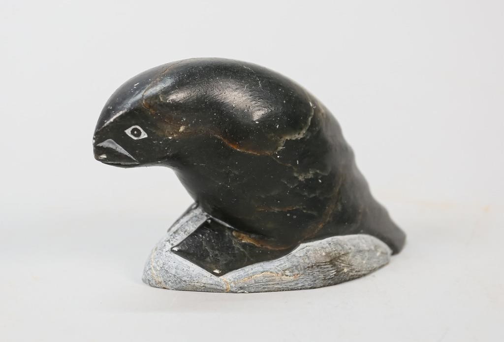 INUIT CARVED HARDSTONE SEALInuit 342185