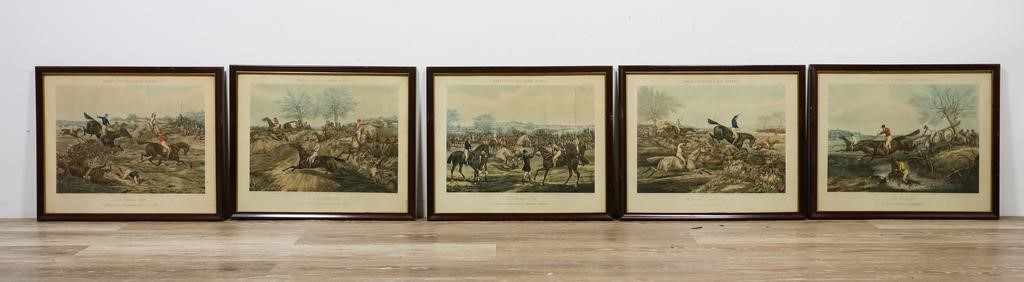 5 LITHOGRAPHS AFTER HENRY ALKEN