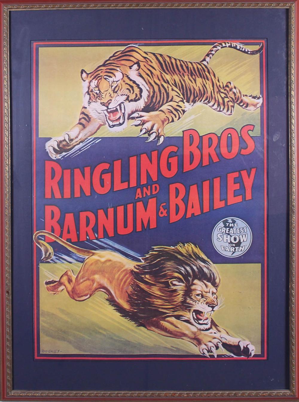 CIRCUS POSTERCIRCUS POSTER: "Ringling