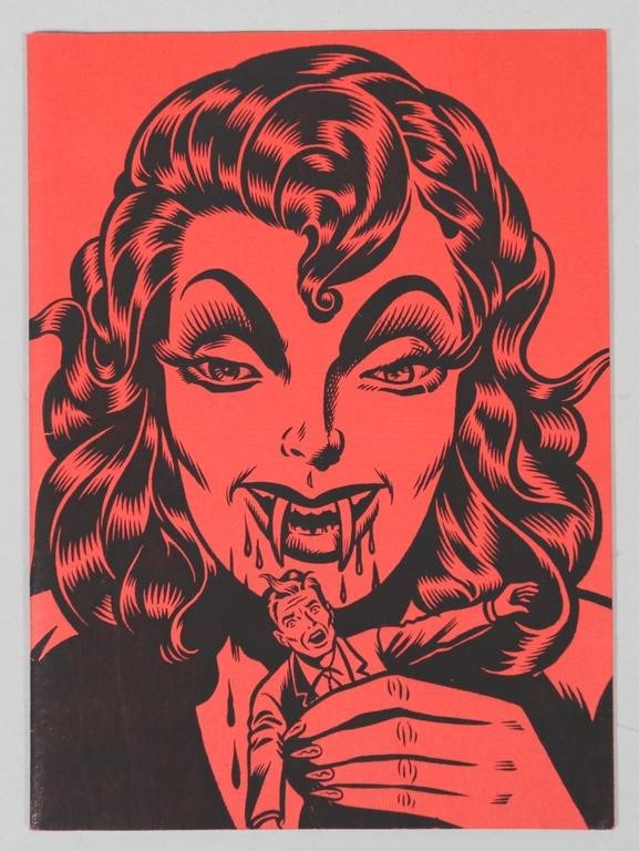 CHARLES BURNS MODERN HORROR SIGNED 3422ab