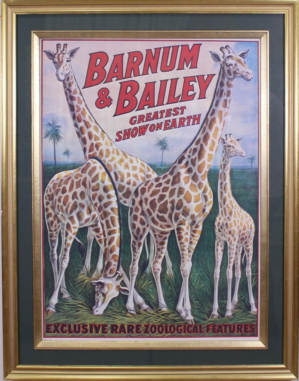 CIRCUS POSTERCIRCUS POSTER: "Barnum