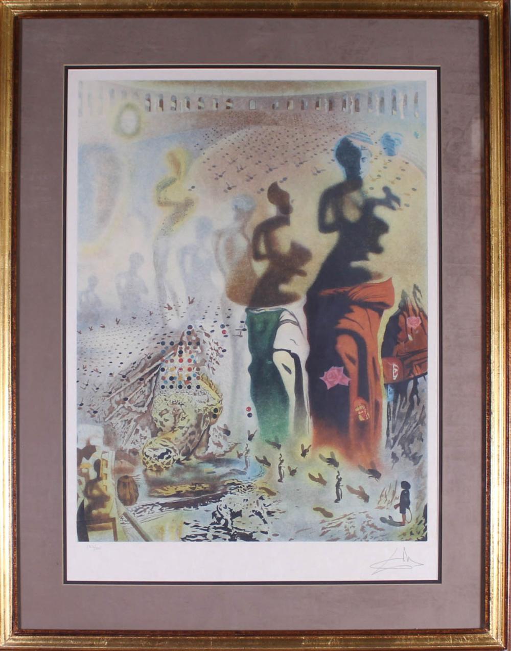 AFTER SALVADOR DALI LITHOGRAPHAFTER 34232b