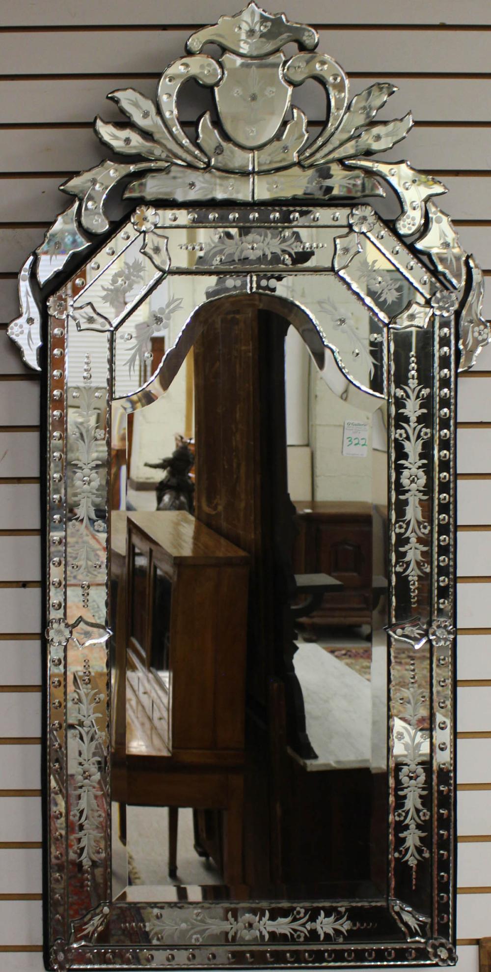 VENETIAN STYLE WALL MIRRORVENETIAN 34233c