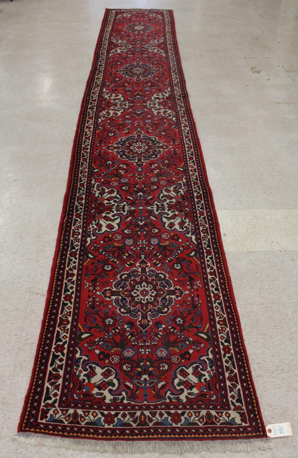 HAND KNOTTED PERSIAN RUNNERHAND 342344