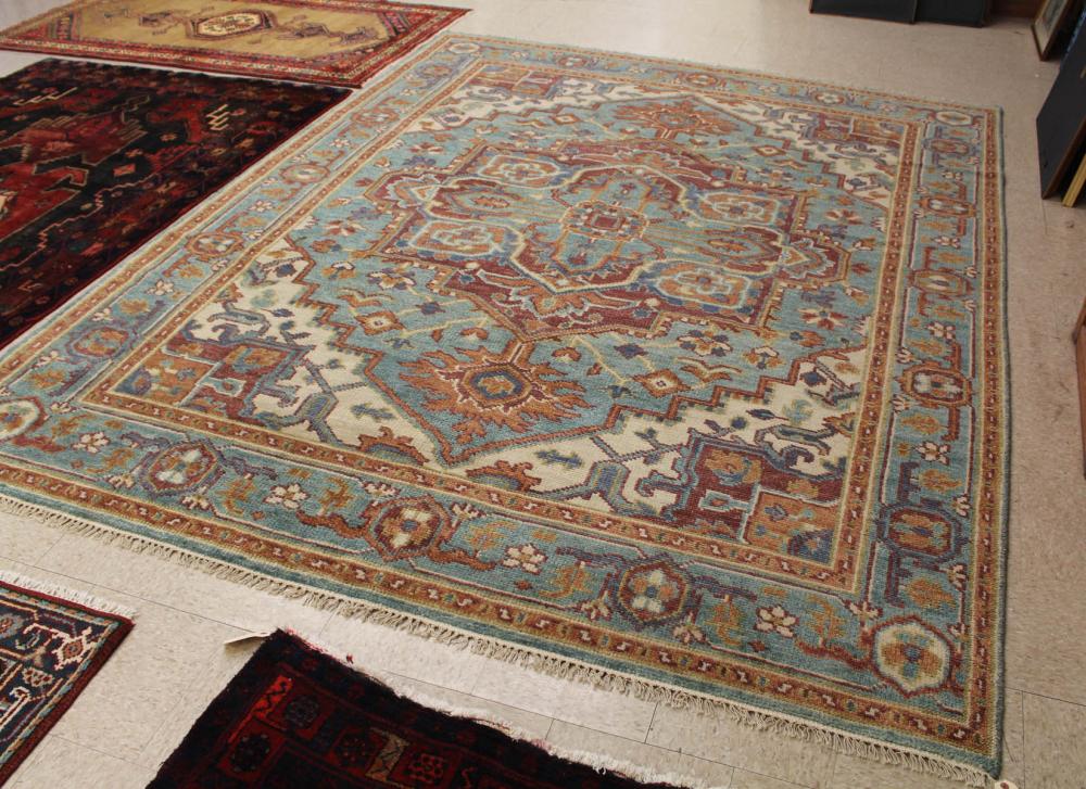 HAND KNOTTED ORIENTAL CARPETHAND 34236b