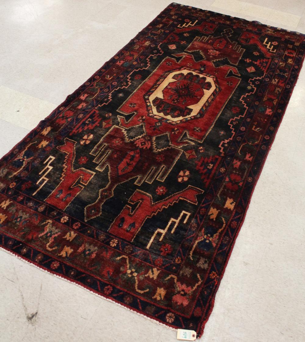 HAND KNOTTED PERSIAN TRIBAL RUGHAND