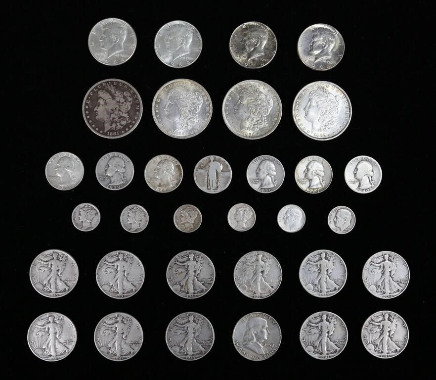 GROUPING OF STERLING SILVER UNITED 342437