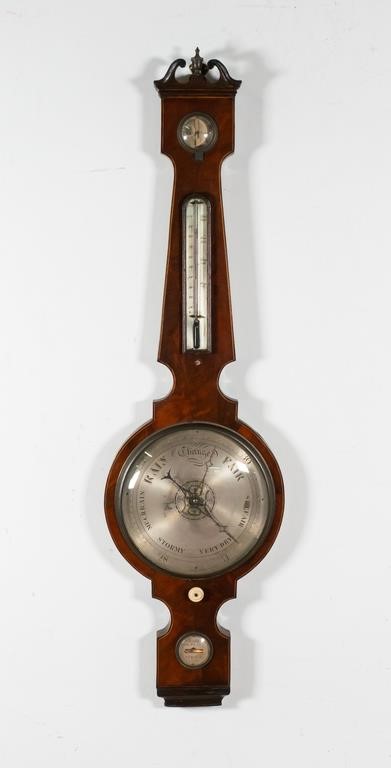 GOBBI & SONS ENGLISH WHEEL BAROMETER