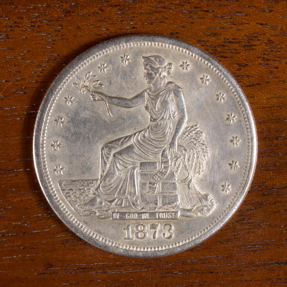 U.S. CARSON CITY SILVER TRADE DOLLARU.S.