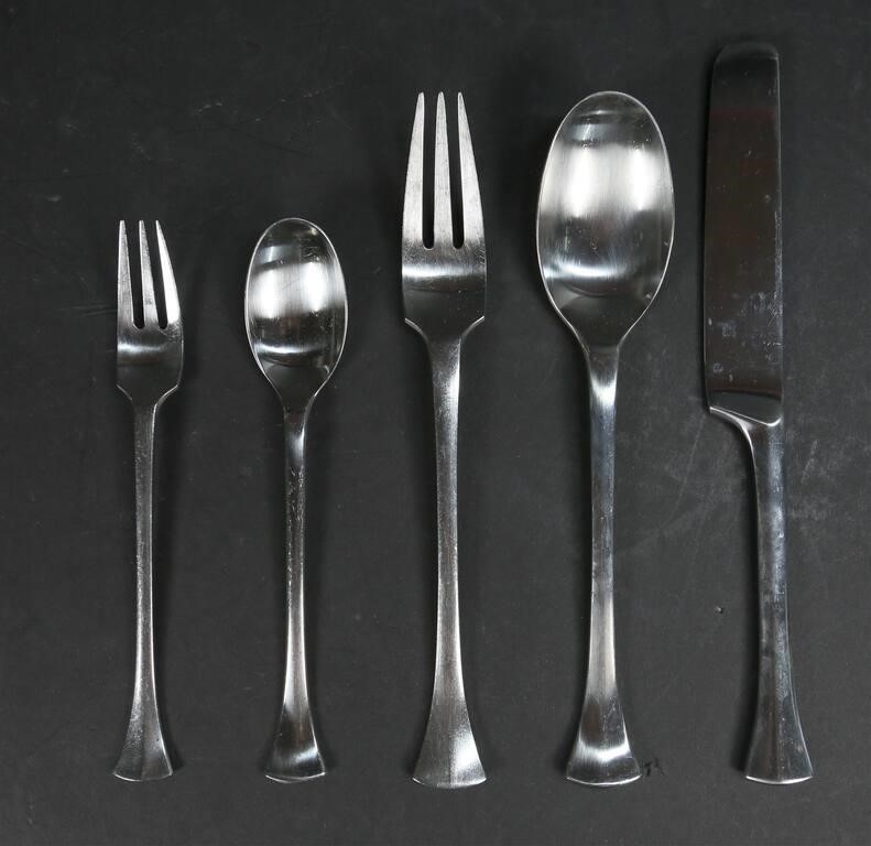 64 PIECES DANSK MODERN FLATWAREDansk