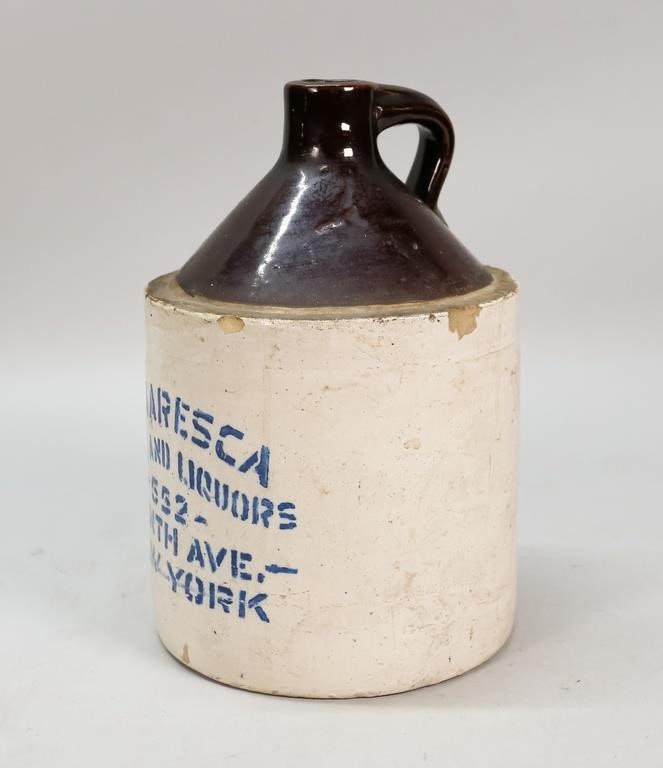 STONEWARE JUGStoneware jug marked