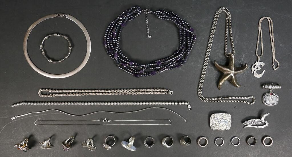 STERLING JEWELRY LOT26 pieces of 34256d