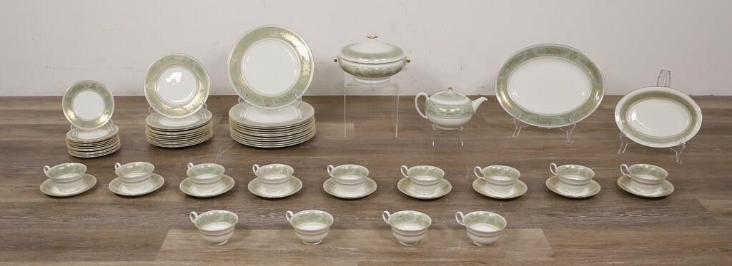 73 PIECES WEDGWOOD COLUMBIA GOLD 342593