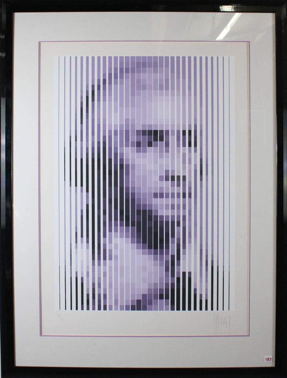 JEAN PIERRE VASARELY YVARAL SERIGRAPHJEAN PIERRE 3425d0