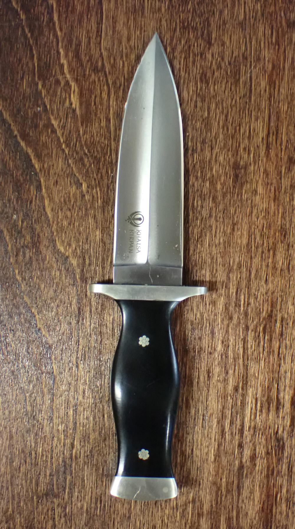 FIXED BLADE DAGGER BY KHALSA KIRPANFIXED