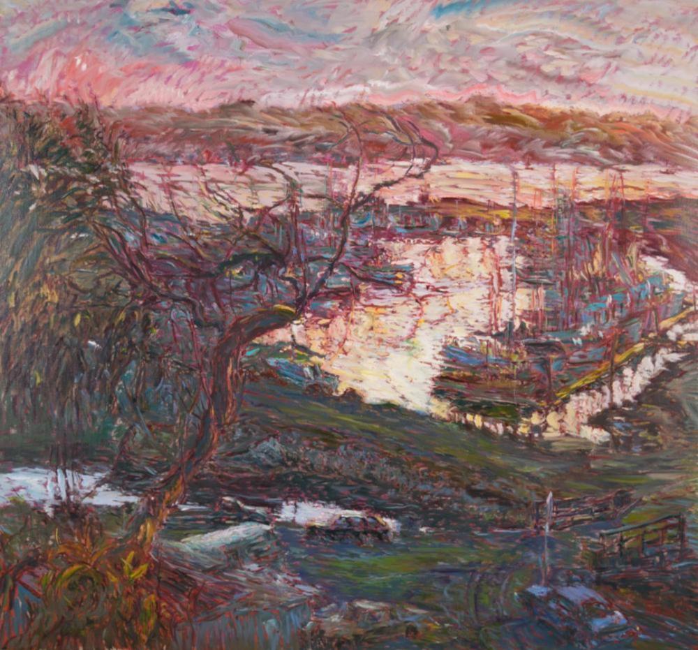 MARCO SASSONE LARGE OIL ON CANVASMARCO 34269e