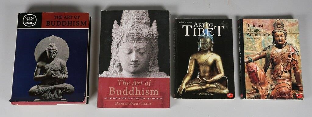 4 BOOKS ON BUDDHIST  ARTArt of