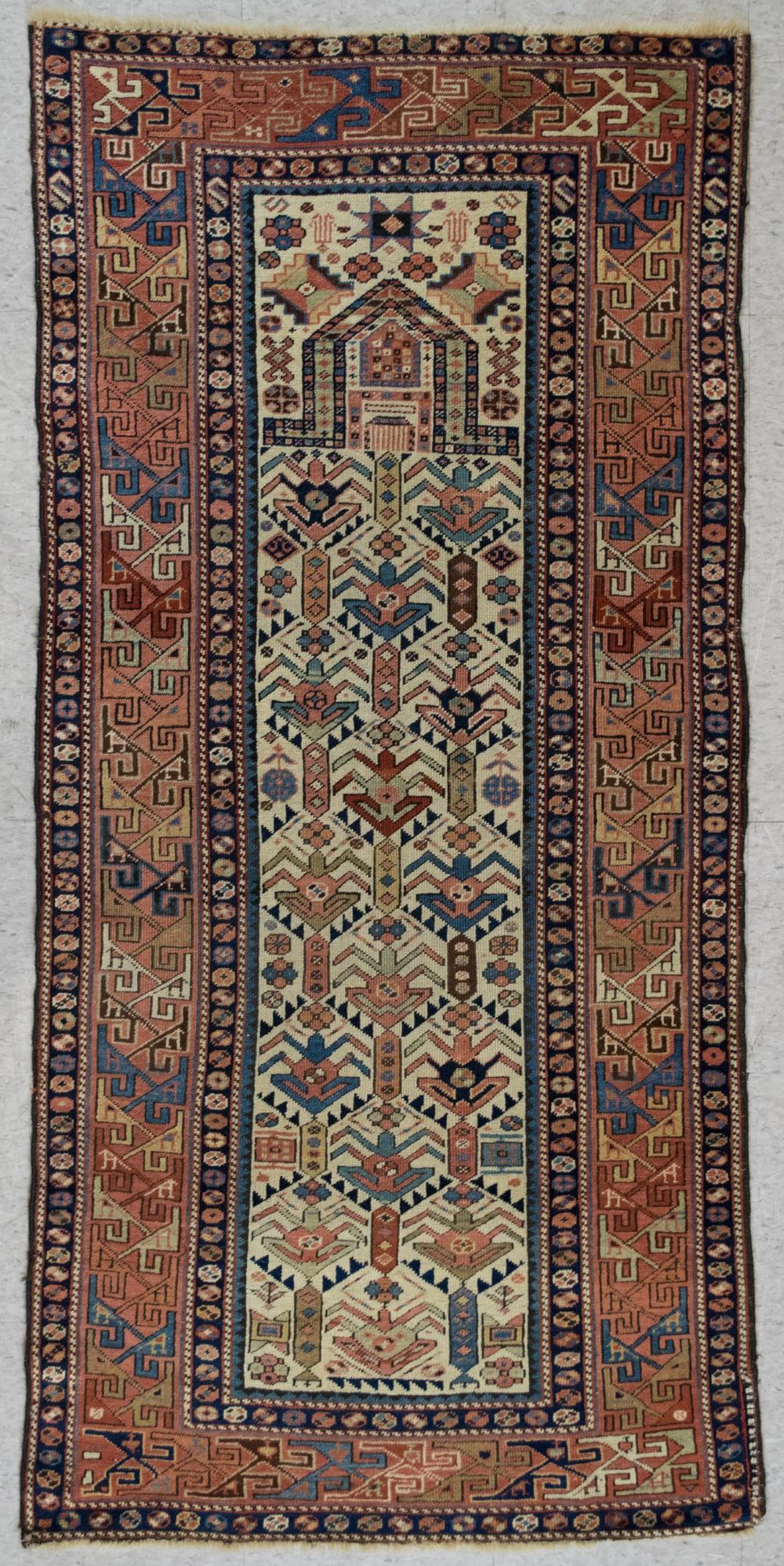 ANTIQUE CAUCASIAN SHIRVAN PRAYER