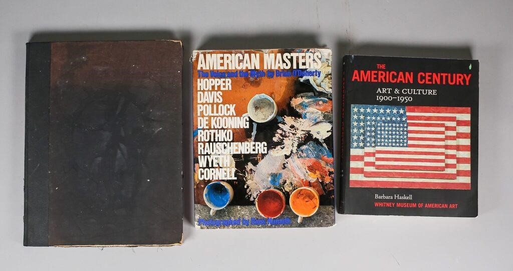 3 BOOKS ON MODERN AMERICAN ART 3427fa