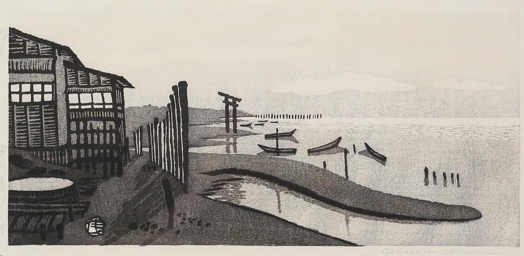 GIHACHIRO OKUYAMA WOODBLOCK PRINTGihachiro 342850