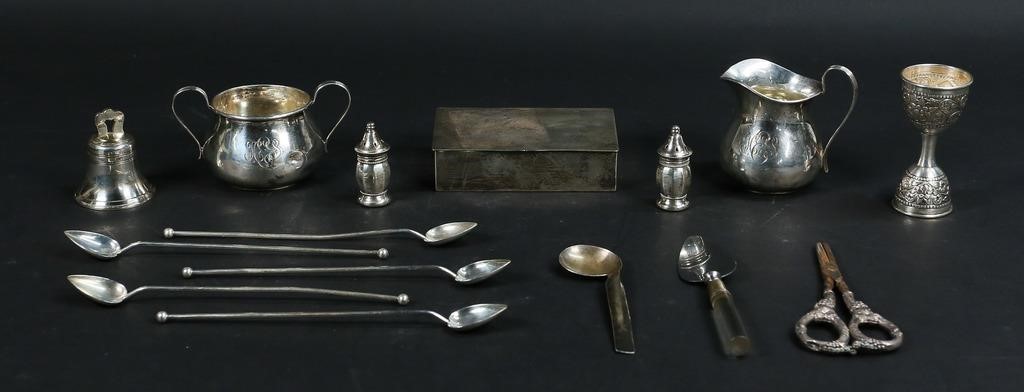 15 PIECE STERLING SILVER LOT15 34289c